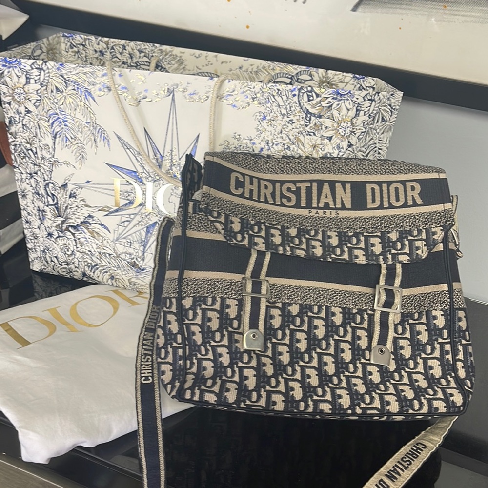 NWT DIOR DIORCAMP Canvas Bag